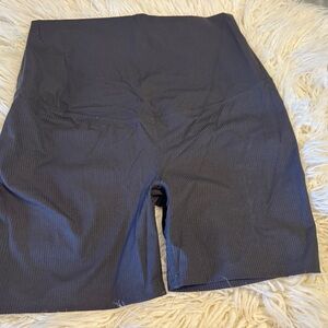 Motherhood Black Bike Shorts